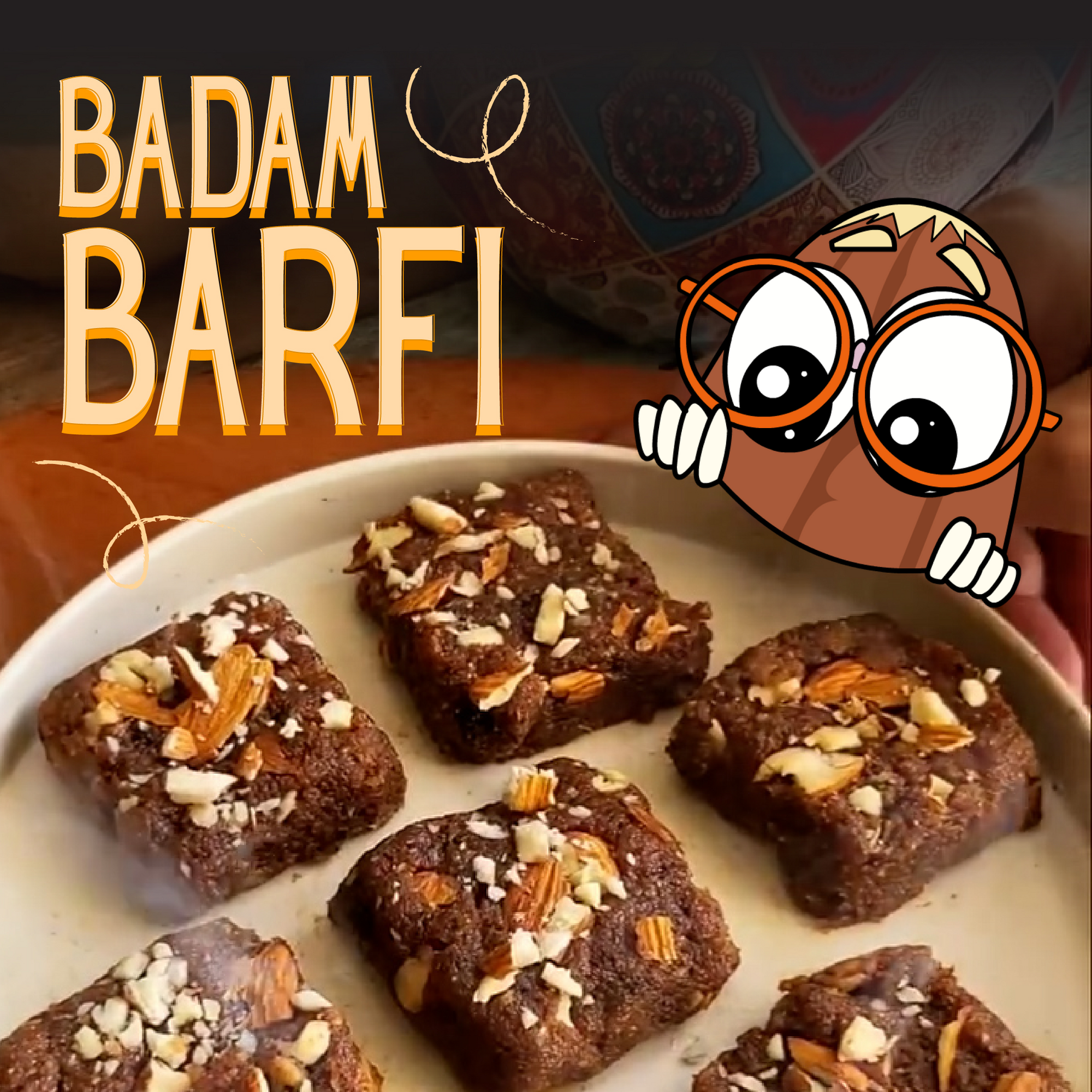 Badam Barfi Recipe - Festive Indian Sweet Made Easy at Home