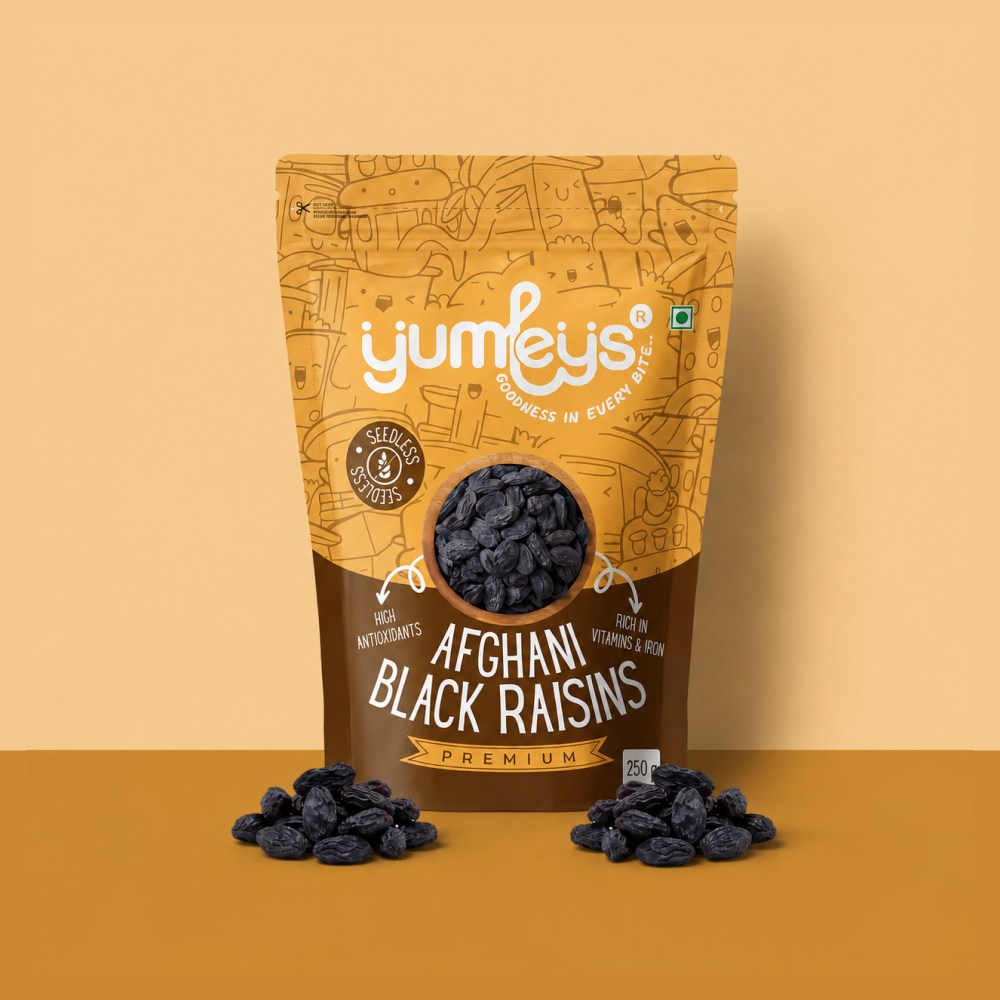 Afghani Seedless Black Raisins