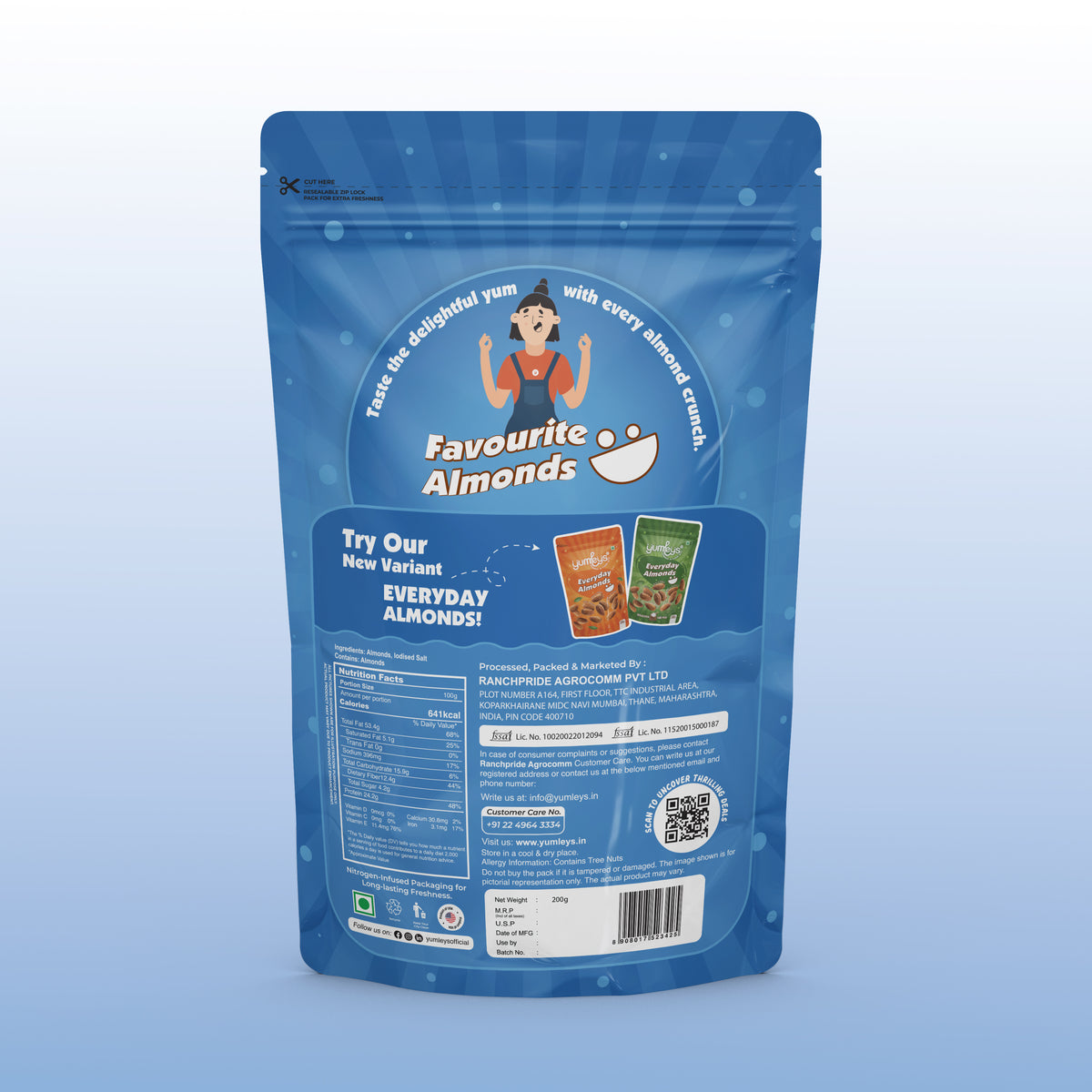 Favorite Almonds, Roasted & Salted