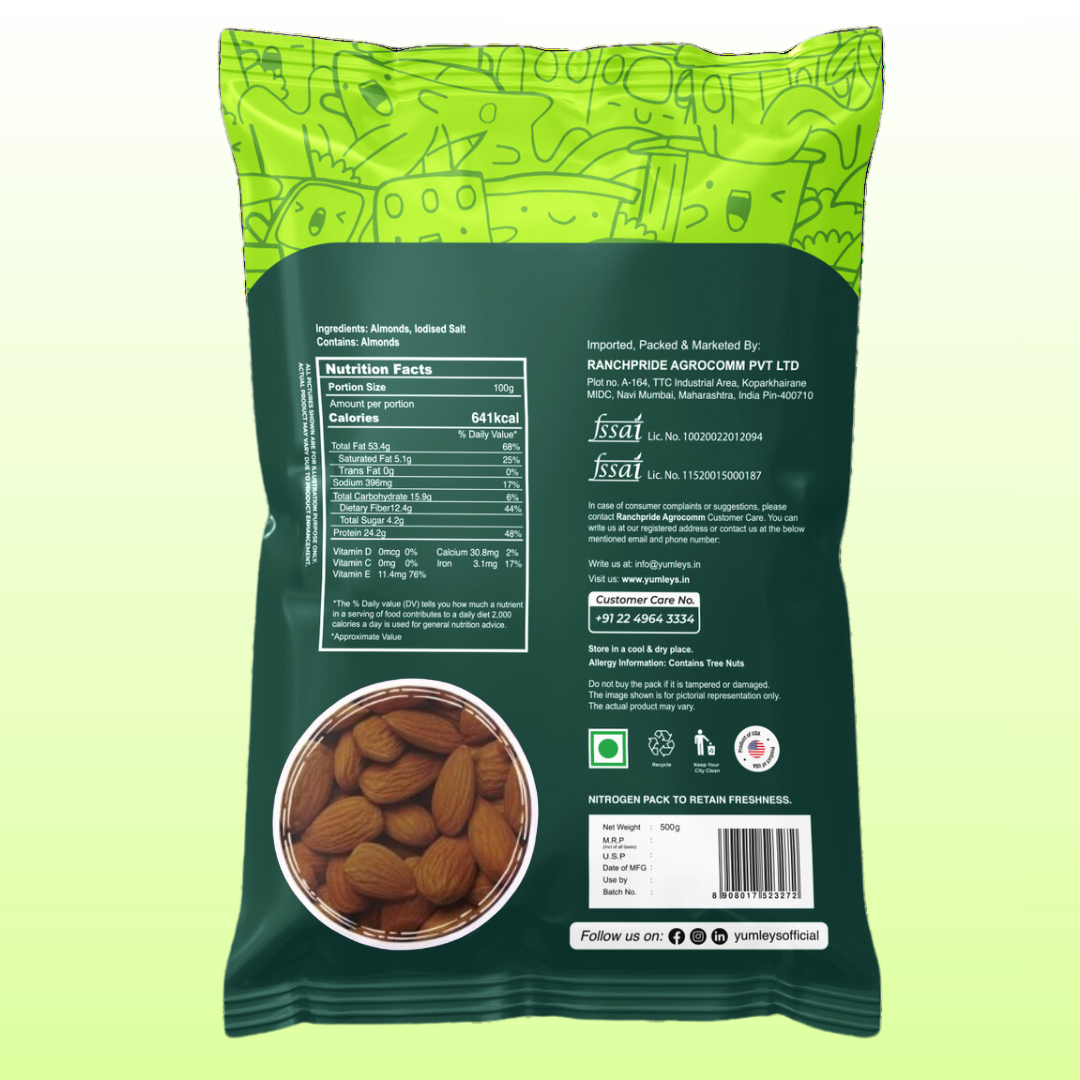 Roasted & Salted California Almonds
