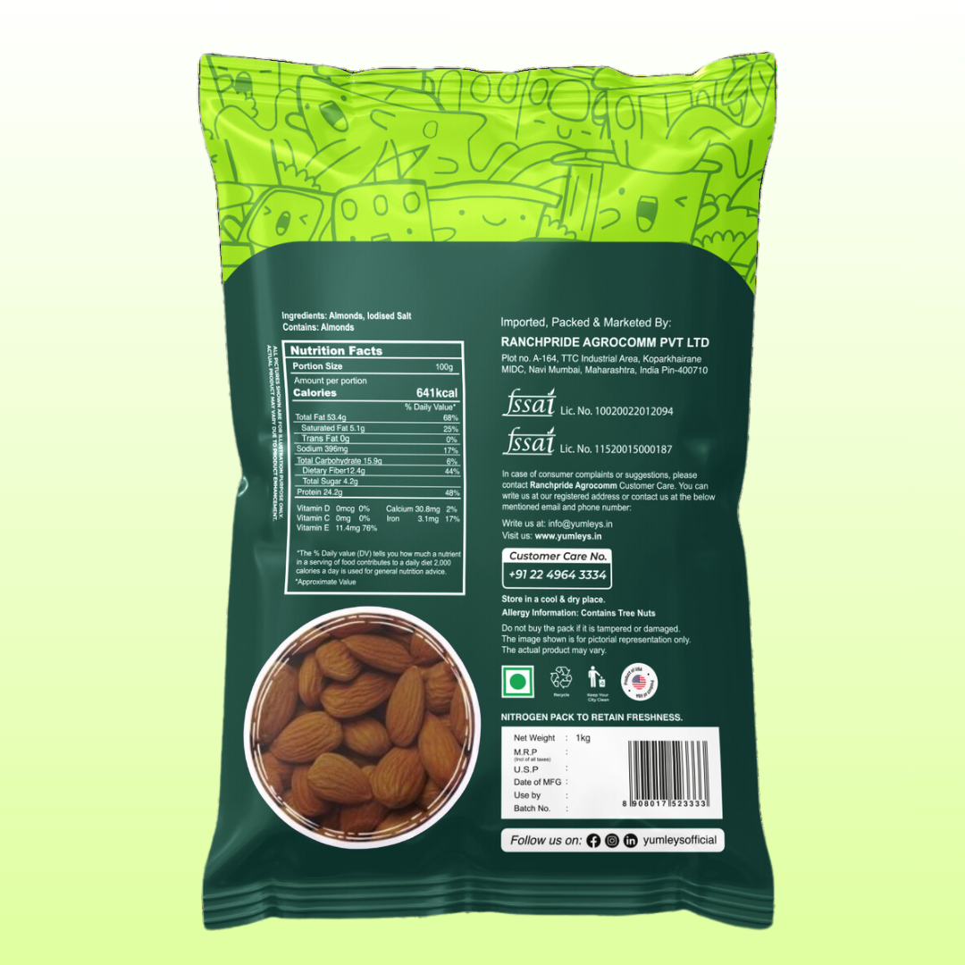 Roasted & Salted California Almonds