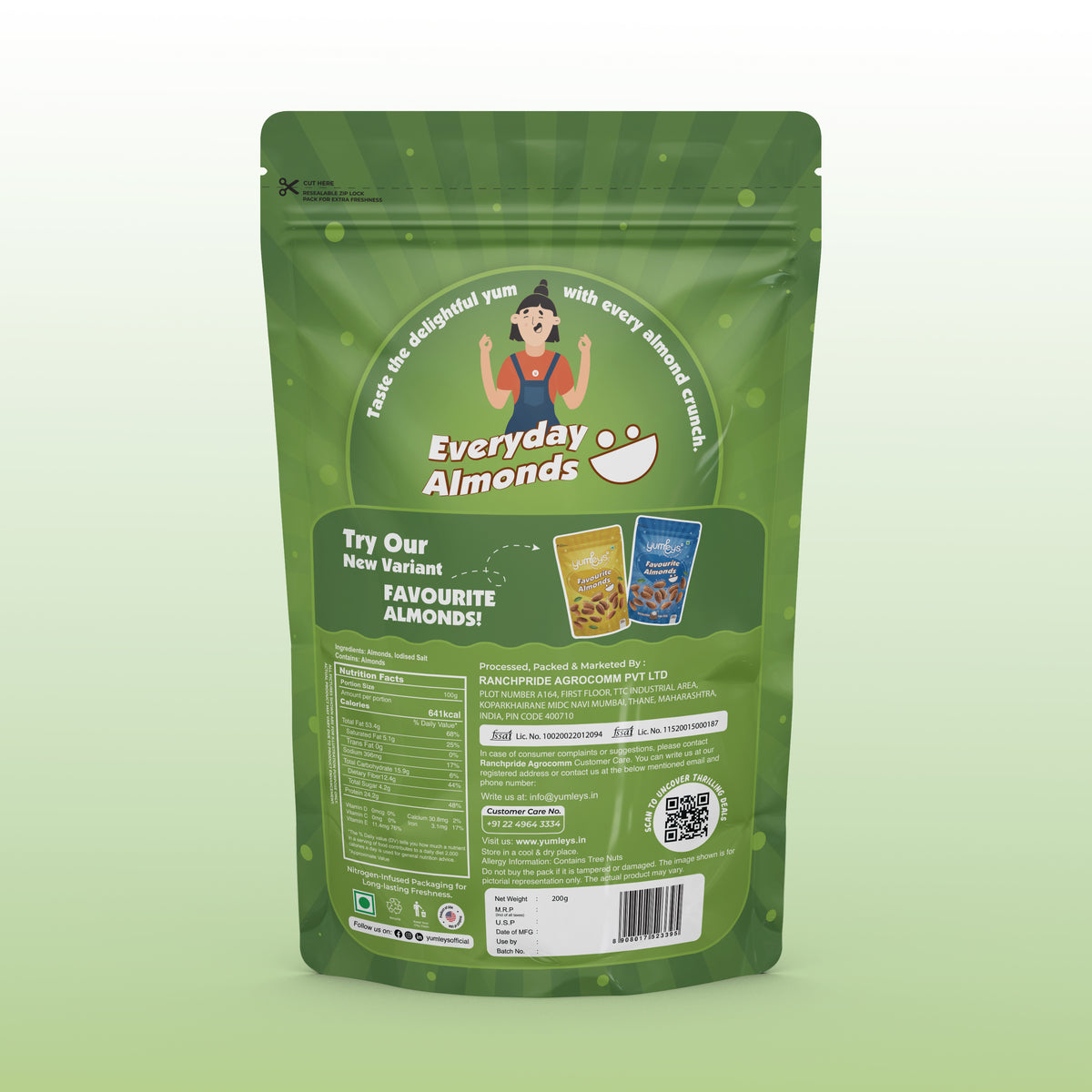 Everyday Almonds, Roasted & salted