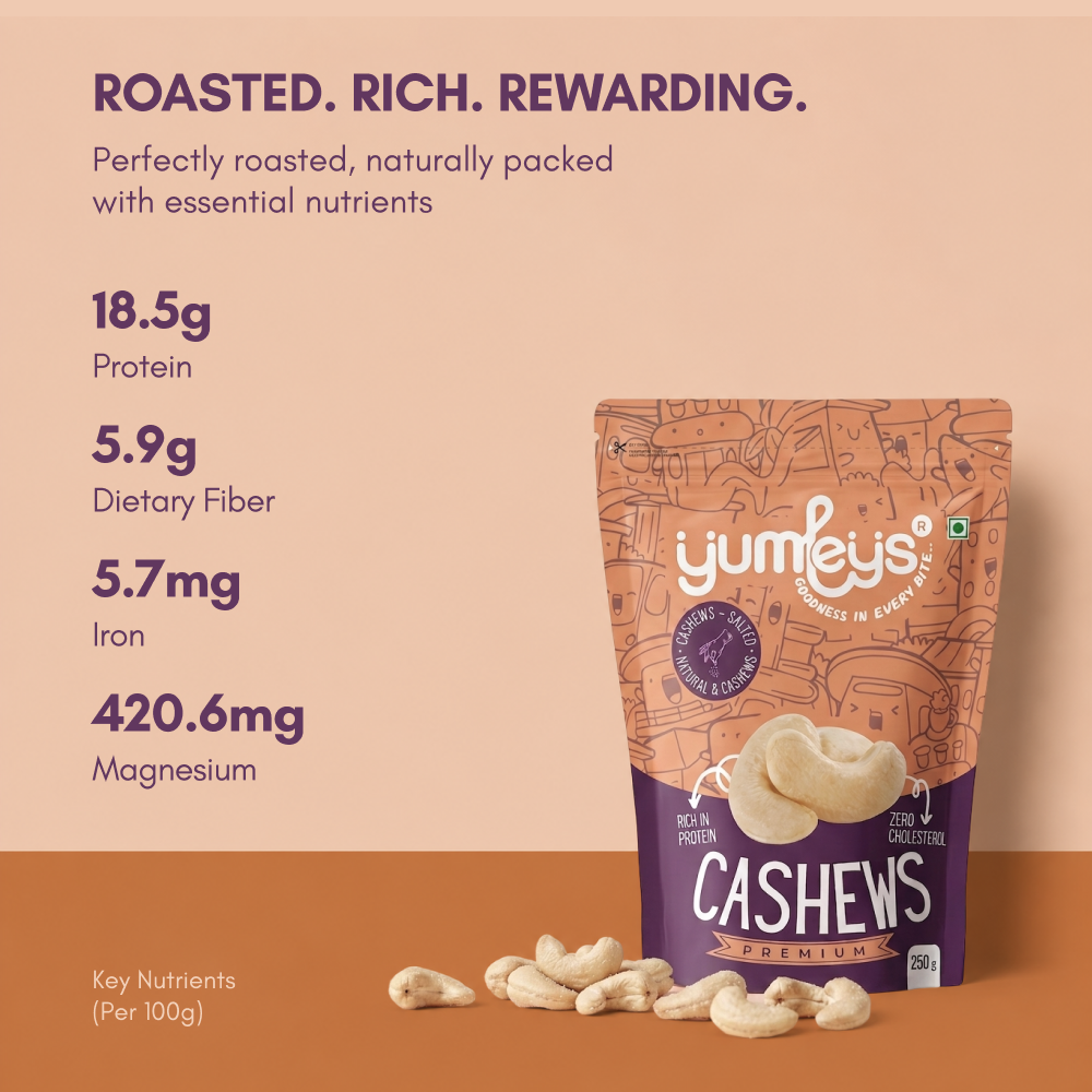 Premium Roasted & Salted Cashew