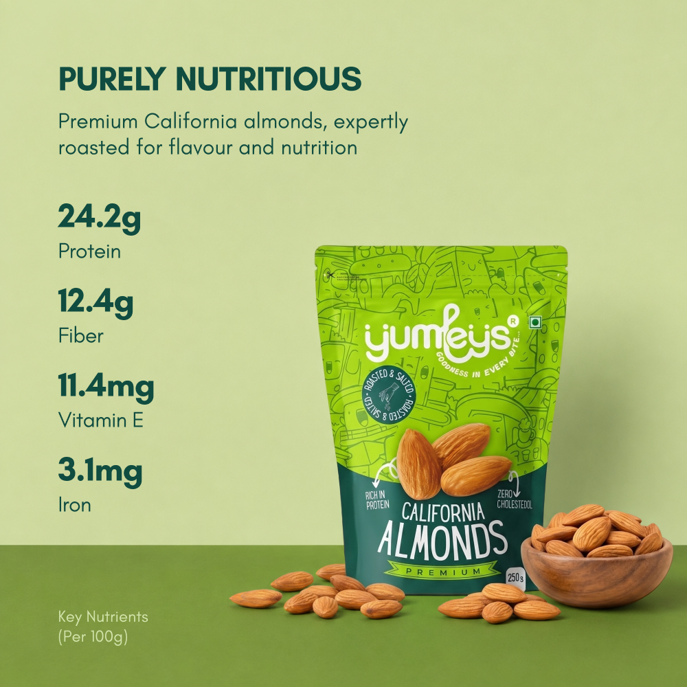 Roasted & Salted California Almonds
