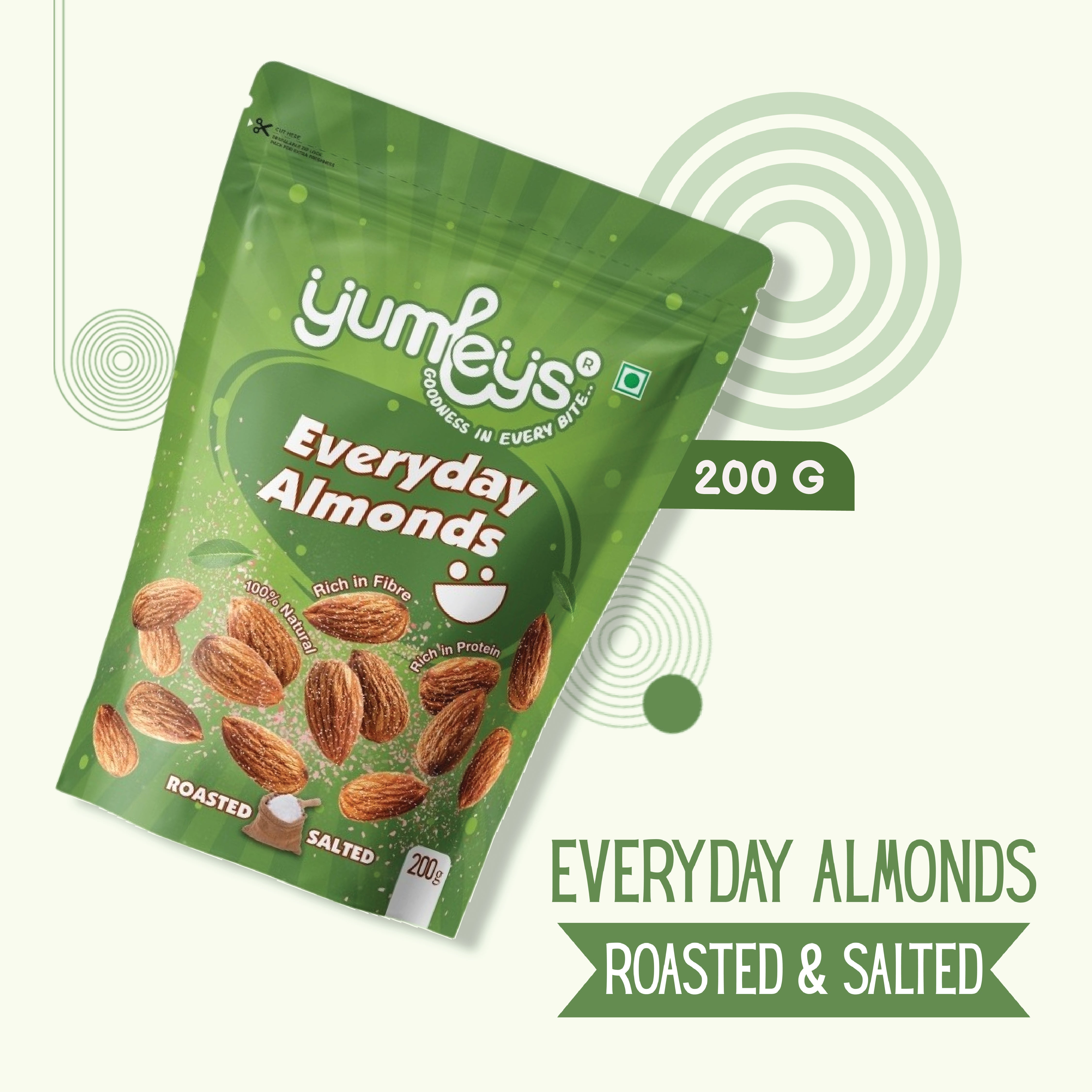 Everyday Almonds, Roasted & salted