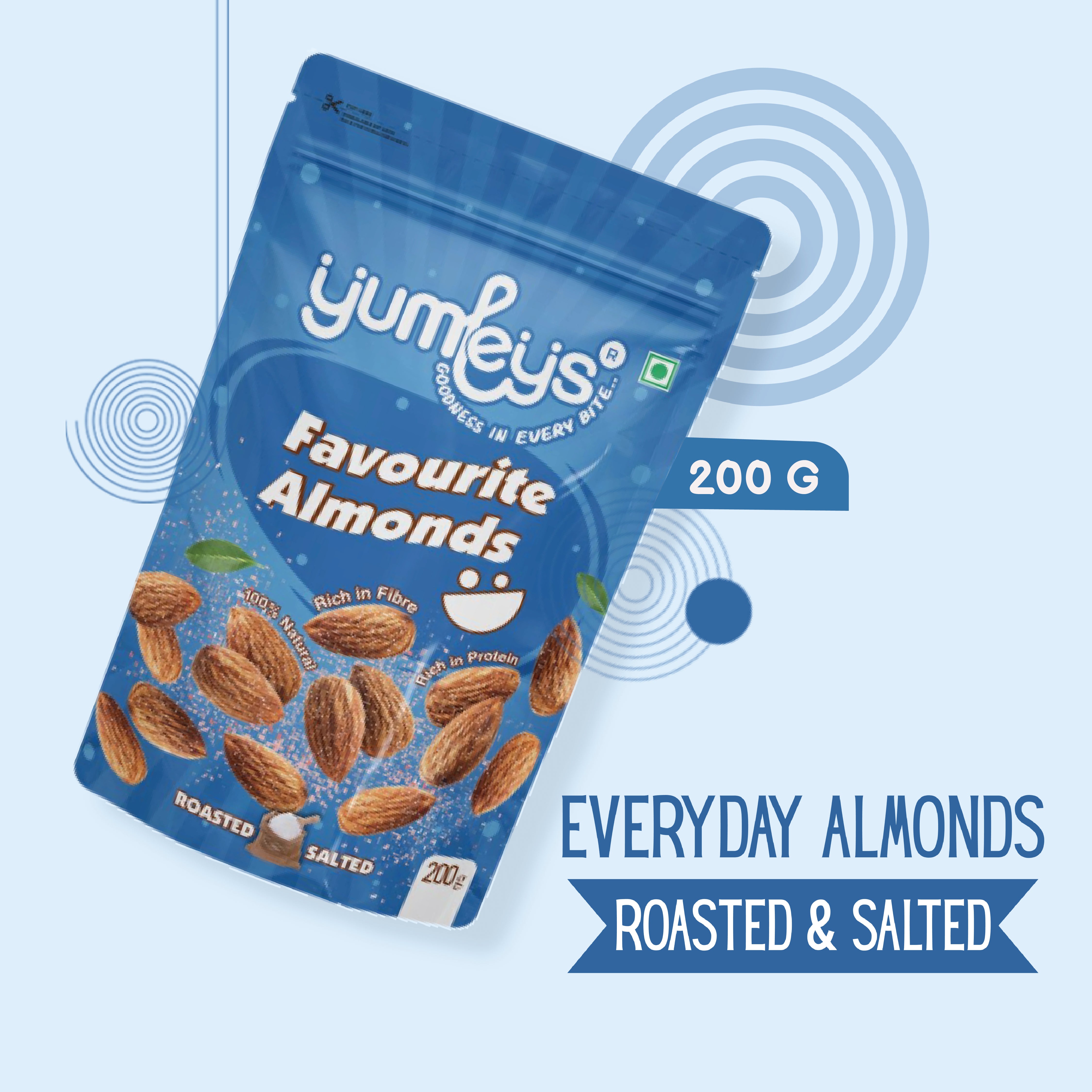Favorite Almonds, Roasted & Salted