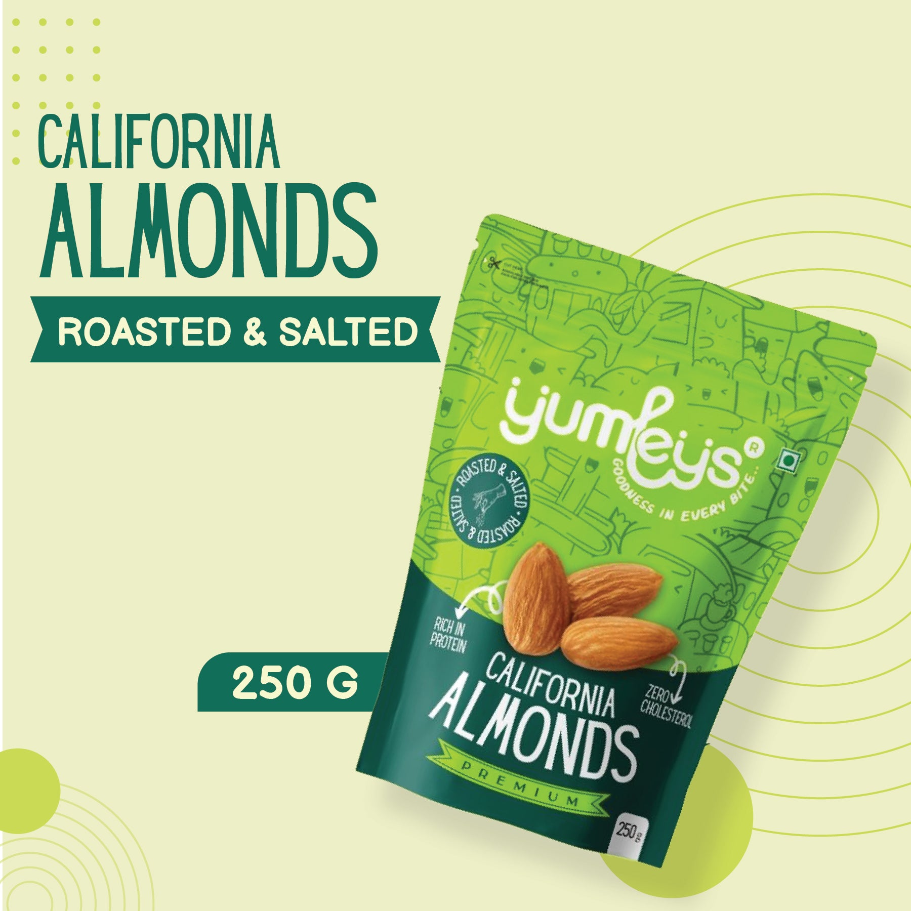 Roasted & Salted California Almonds