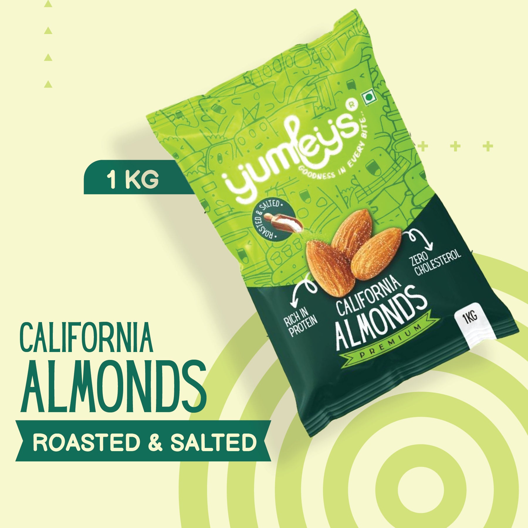 Roasted & Salted California Almonds