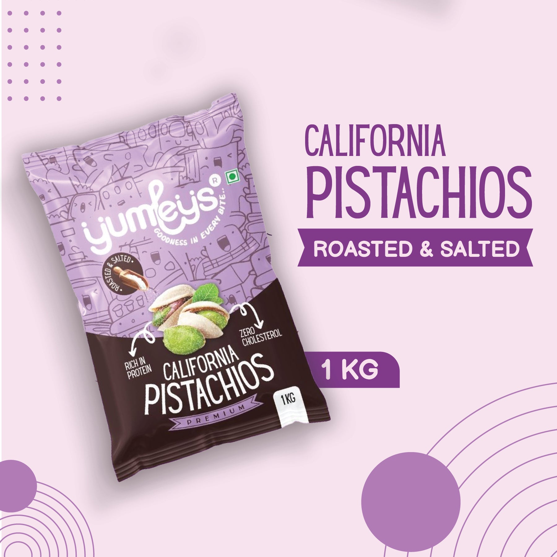 Roasted & Salted California Pistachios
