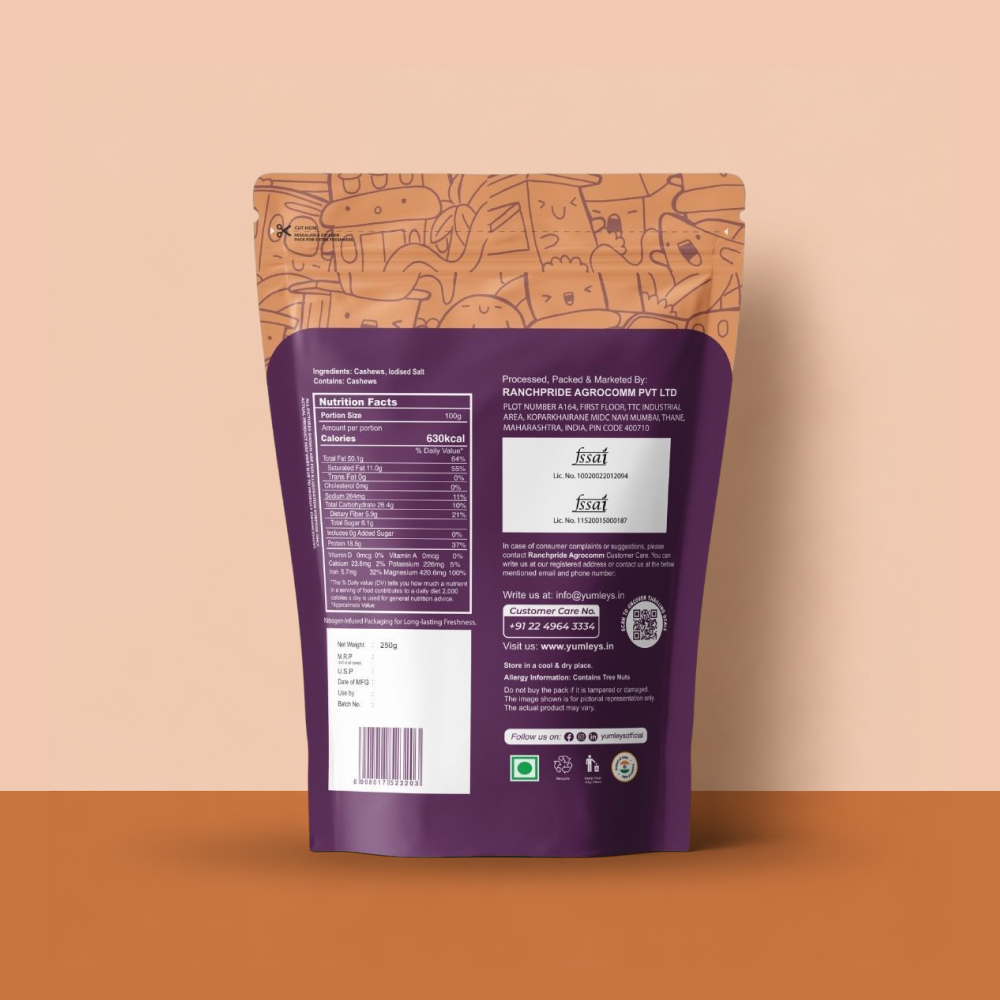 Premium Roasted & Salted Cashew
