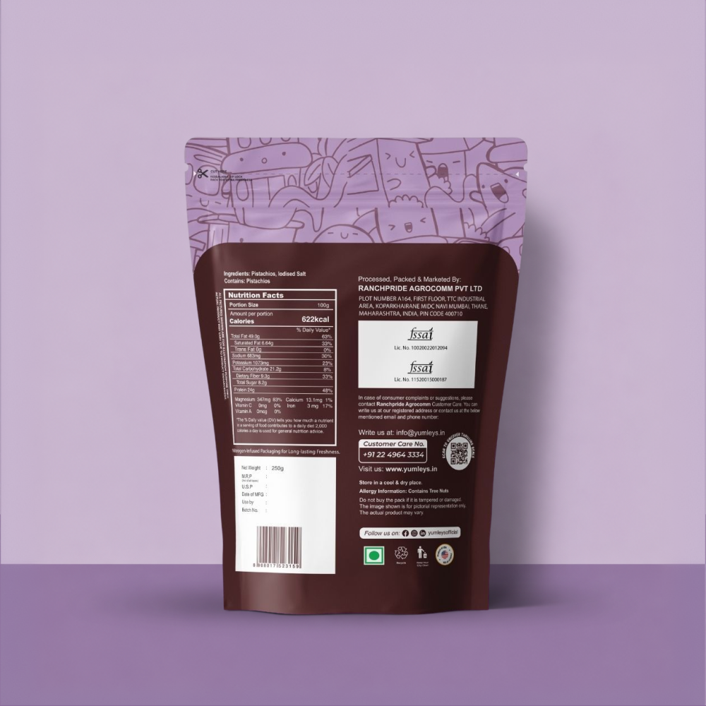 Roasted & Salted California Pistachios