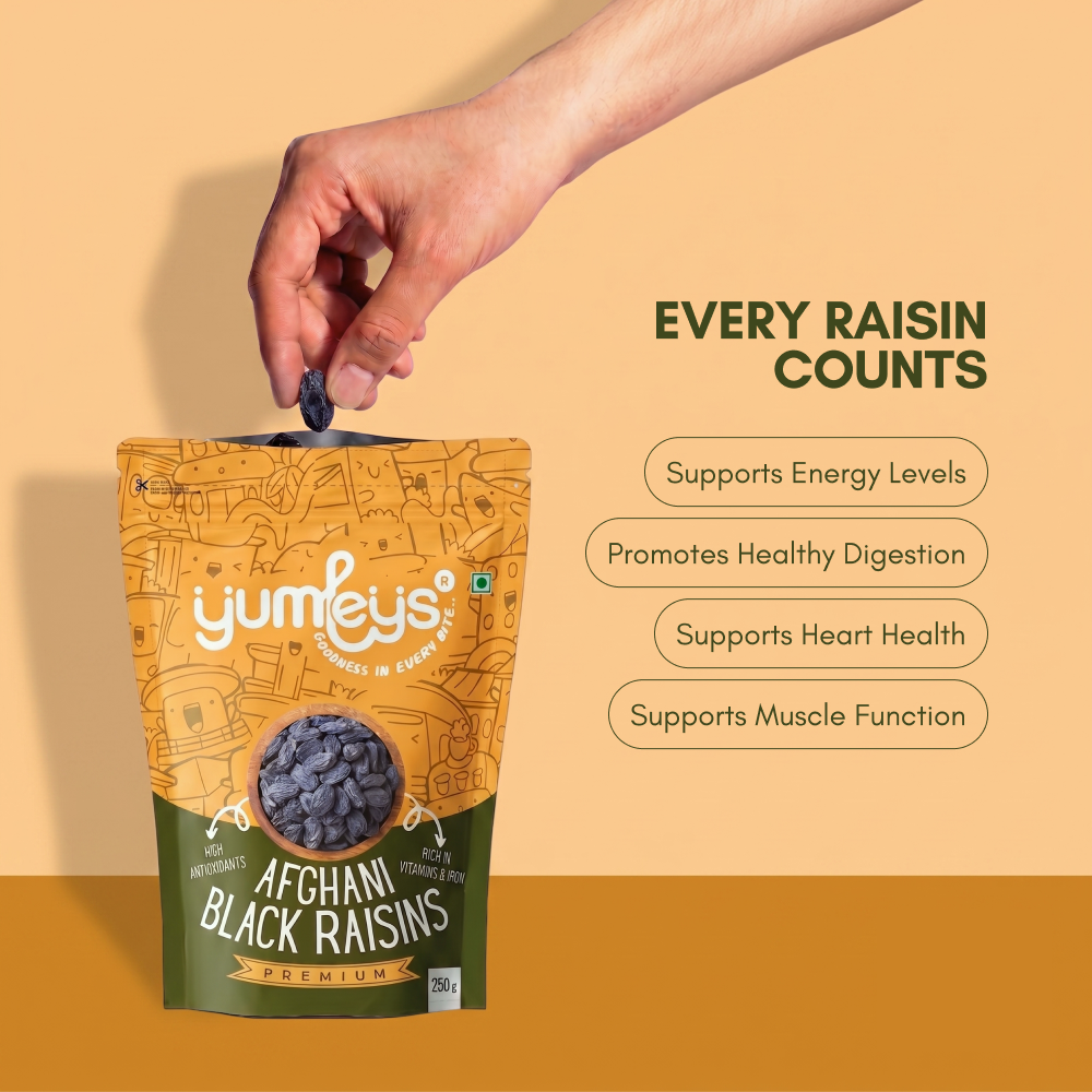 Premium Afghani Black Raisins