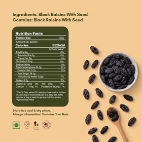 Premium Afghani Black Raisins