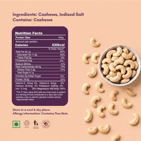 Premium Roasted & Salted Cashew