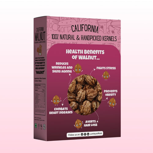 Premium Californian Walnut Kernels - Fresh & Nutritious | Yumleys
